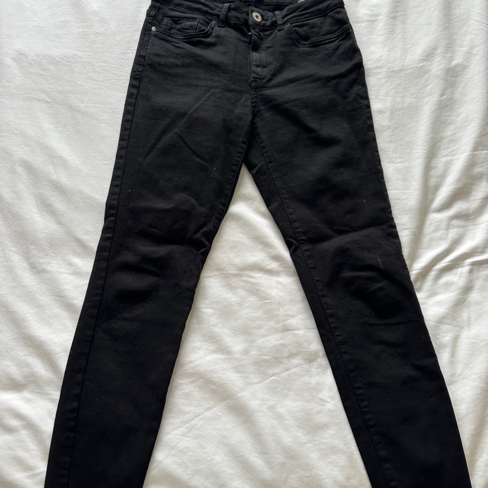 Zara Black Denim Jeans
